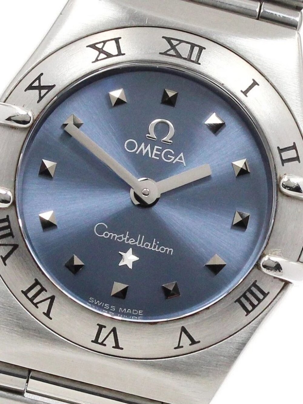 OMEGA Constellation Mini 1562.81 blue Dial Quartz Ladies Watch_938060